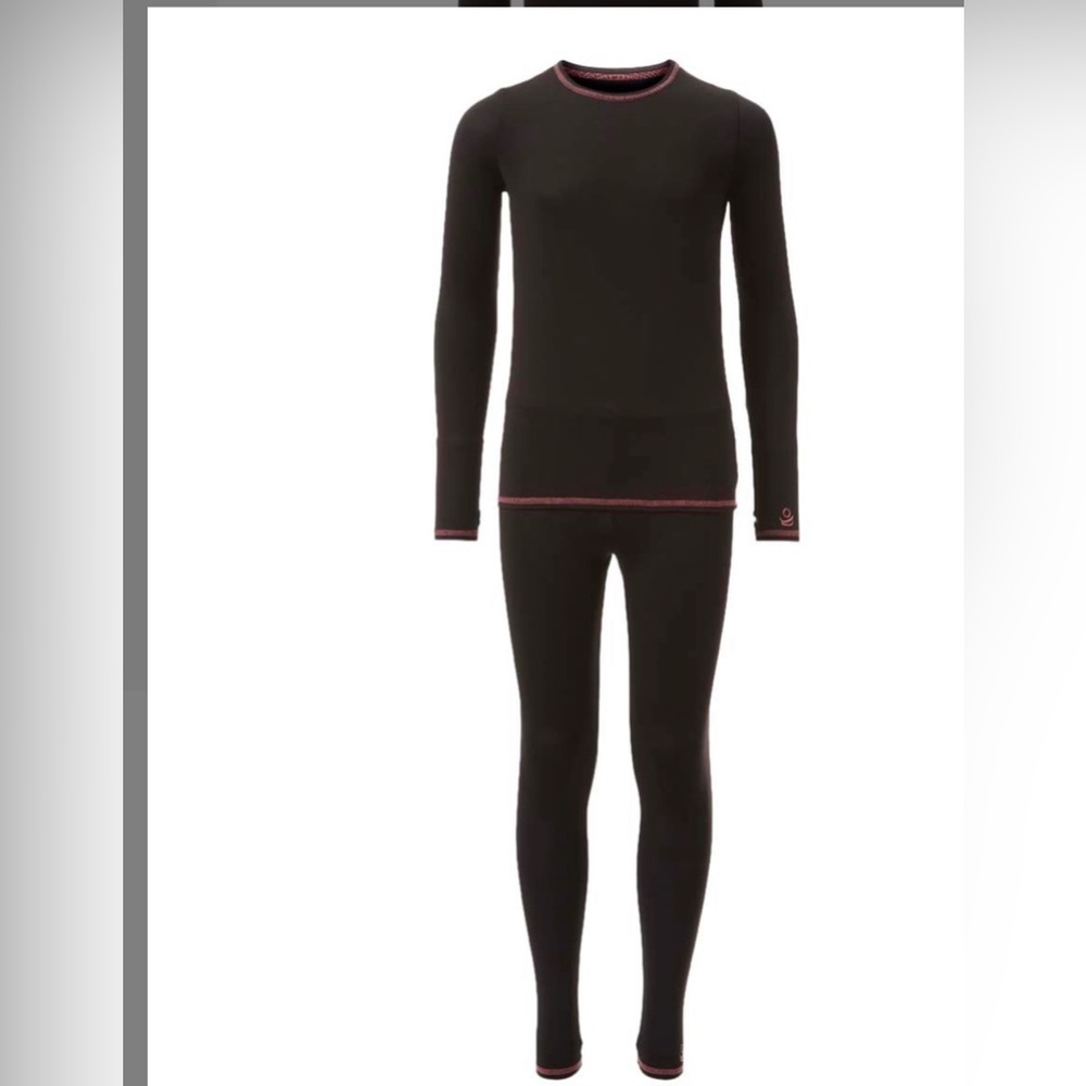 CUDDL DUDS 2 PIECE WARM LAYERS SET: BLACK: NEW IN PACKAGE: SIZE XS